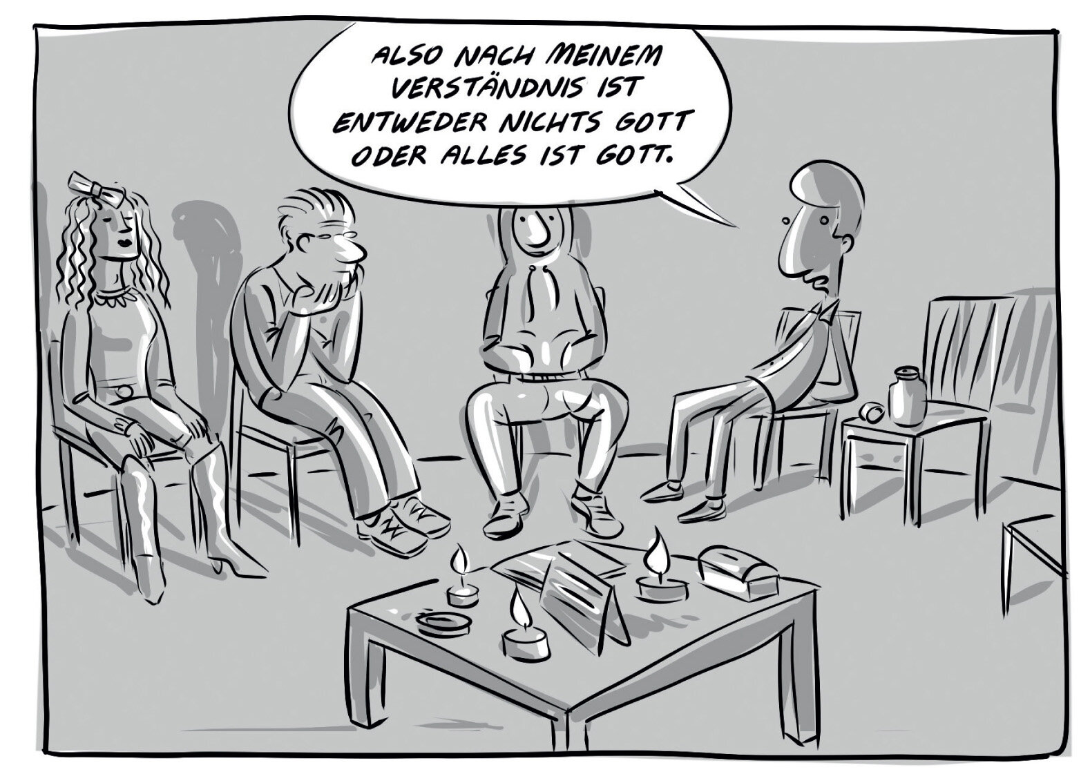 XES, Sexsucht, Comic