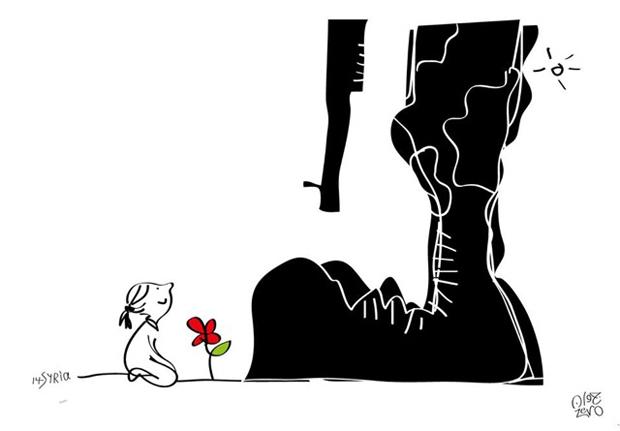 Wie sieht die Bedrohung aus, von der Sie sprechen? Wie sieht die Bedrohung aus, von der Sie sprechen? (Illustration: Juan Zero)