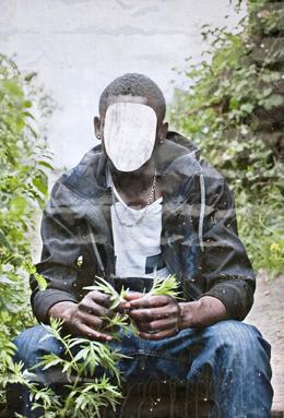 Mussa, 23 Jahre alt, hat in seinem Herkunftsland als Zimmermann gearbeitet (Foto: Rebecca Sampson)
