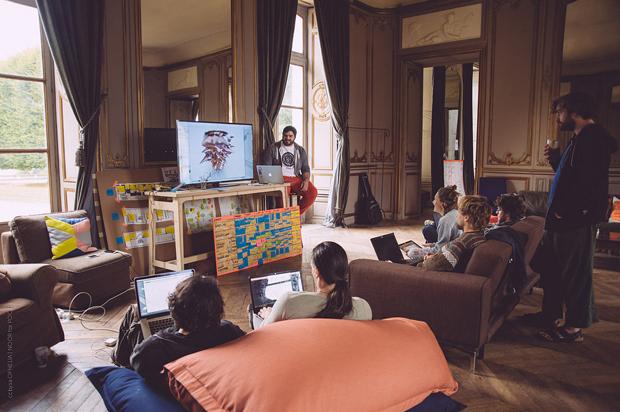 Auf dem POC21-Camp ist das Klima schon mal ziemlich gut. Zumindest das Arbeitsklima Auf dem POC21-Camp ist das Klima schon mal ziemlich gut. Zumindest das Arbeitsklima (Foto: Showerloop, POC21)