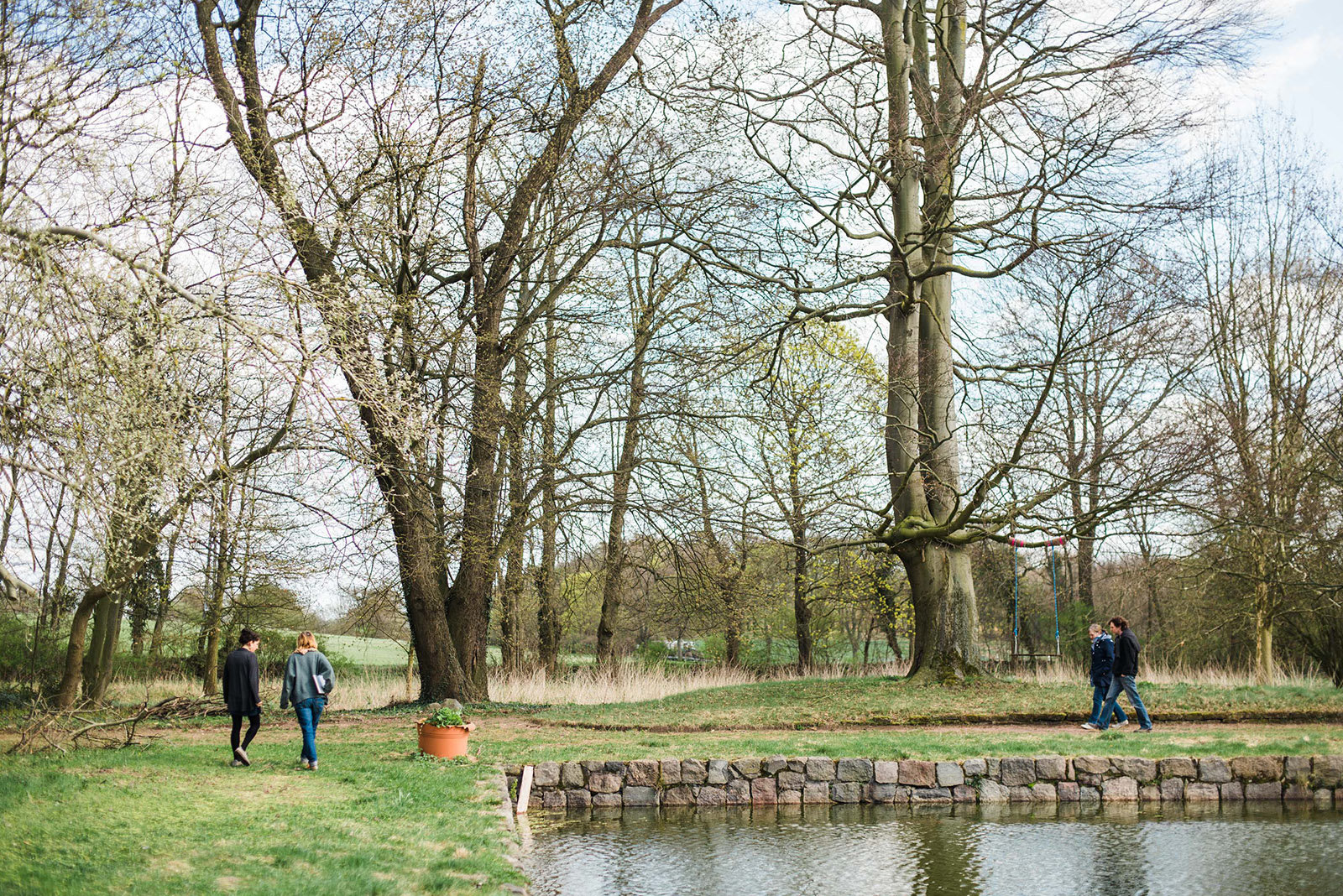 Wald und Wiese um den Coworking Space (Foto: Coconat)