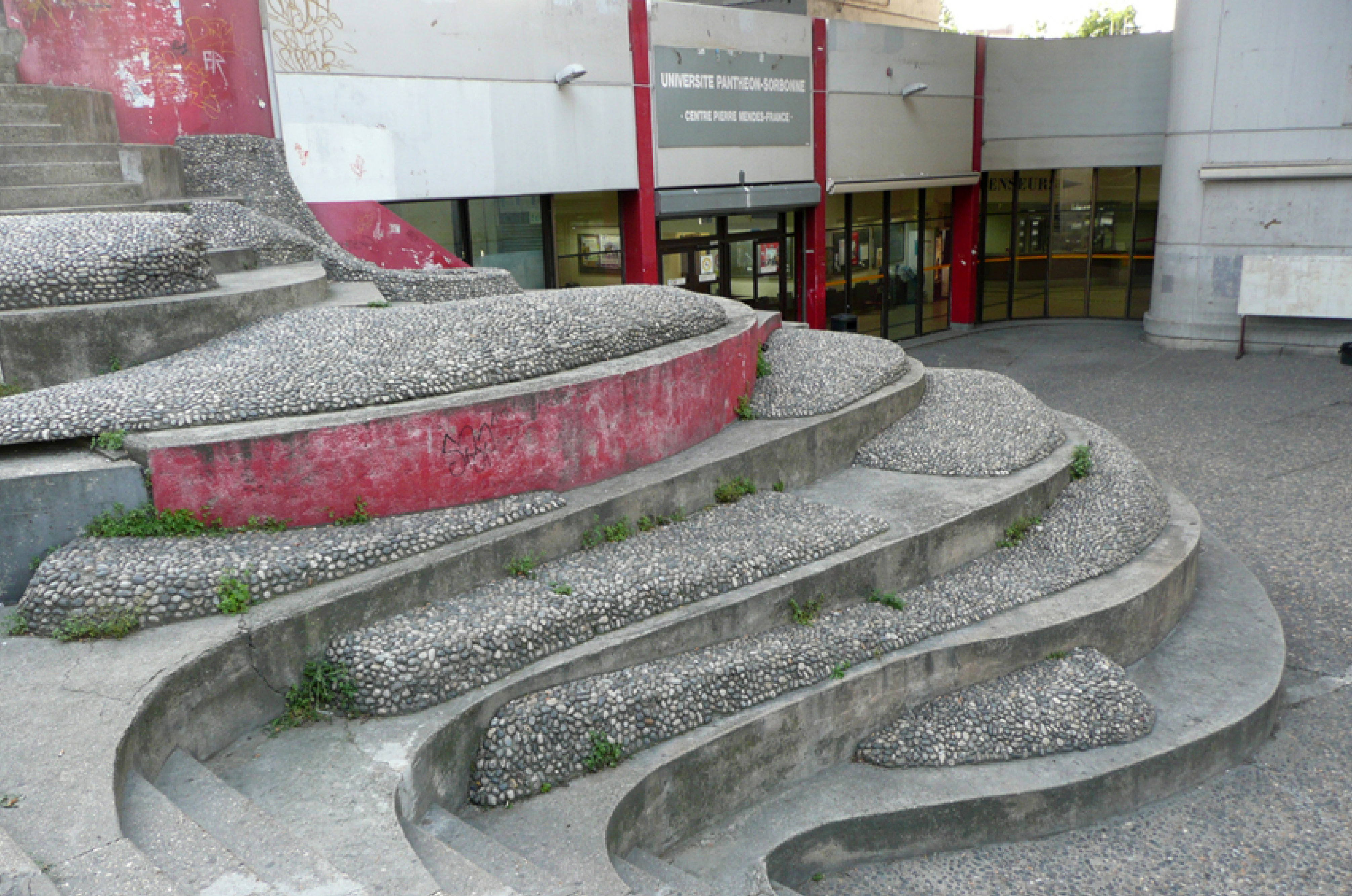 Defensive Architektur gegen Obdachlose