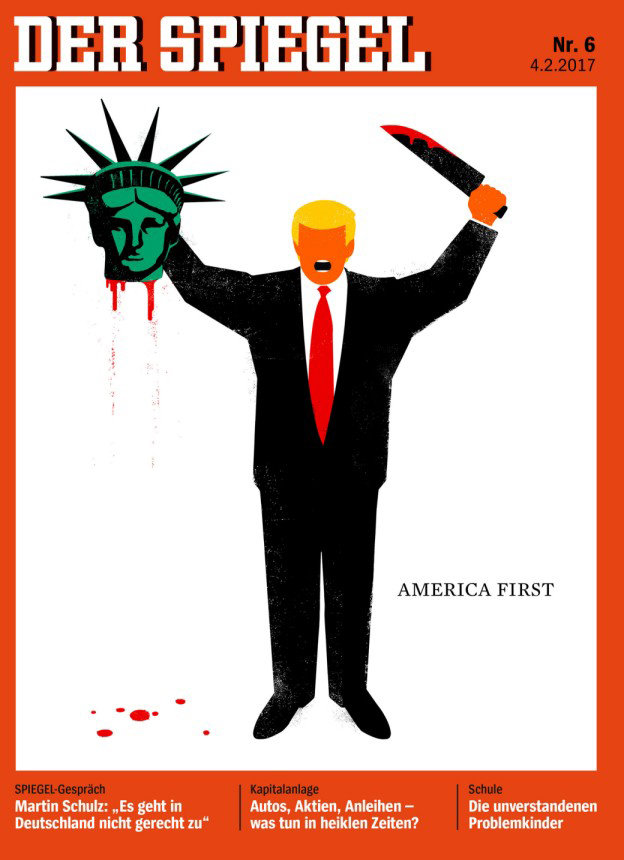 America First Cover Der Spiegel