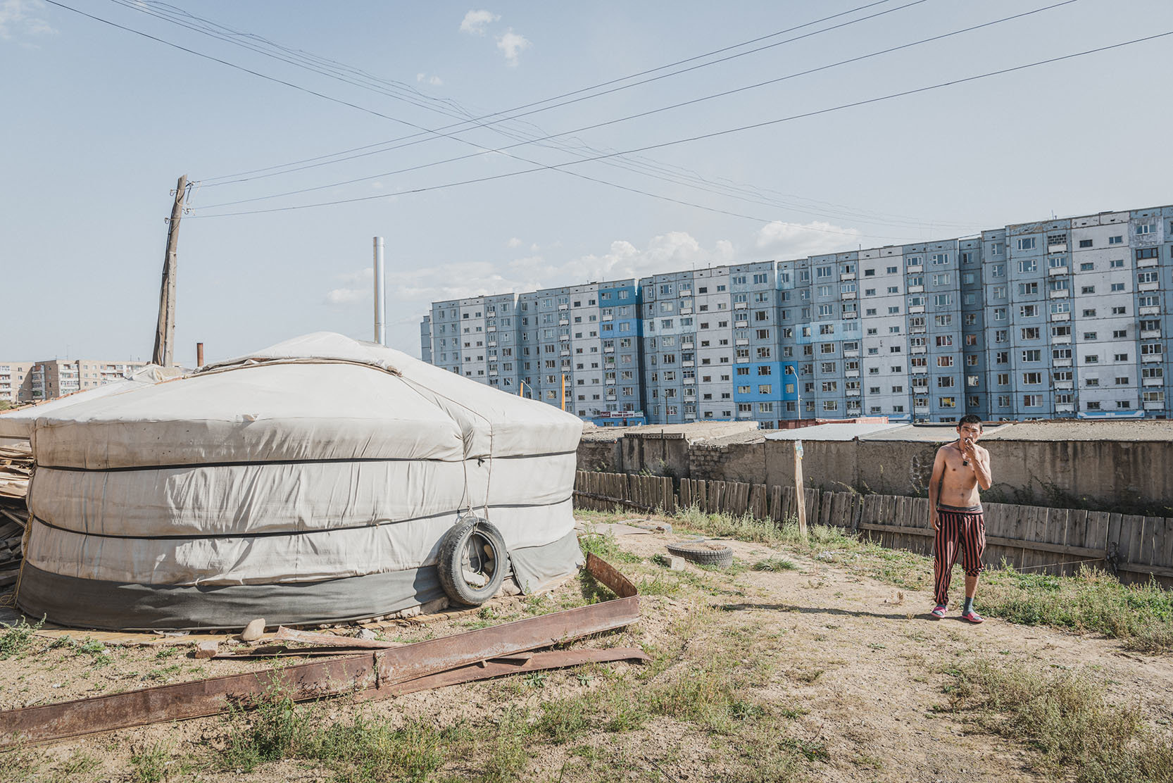 Fotostrecke über Landflucht in der Mongolei