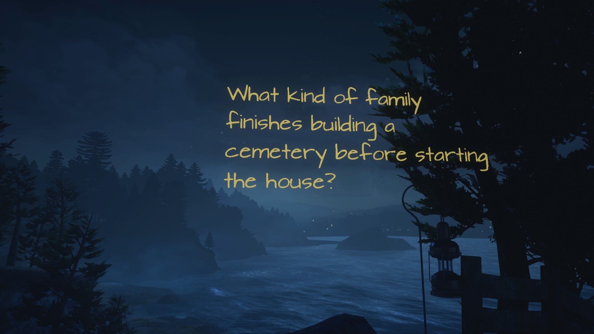 What remains of Edith Finch