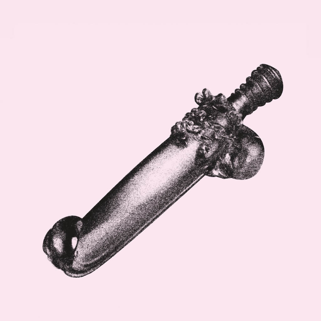 GLÄSERNER DILDO 16. JH. GLÄSERNER DILDO 16. JH.