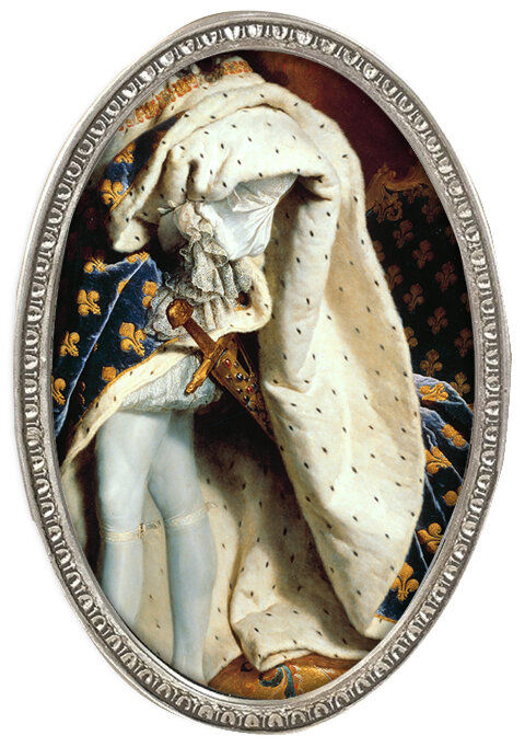 Ludwig XIV. , Mantel, Hose