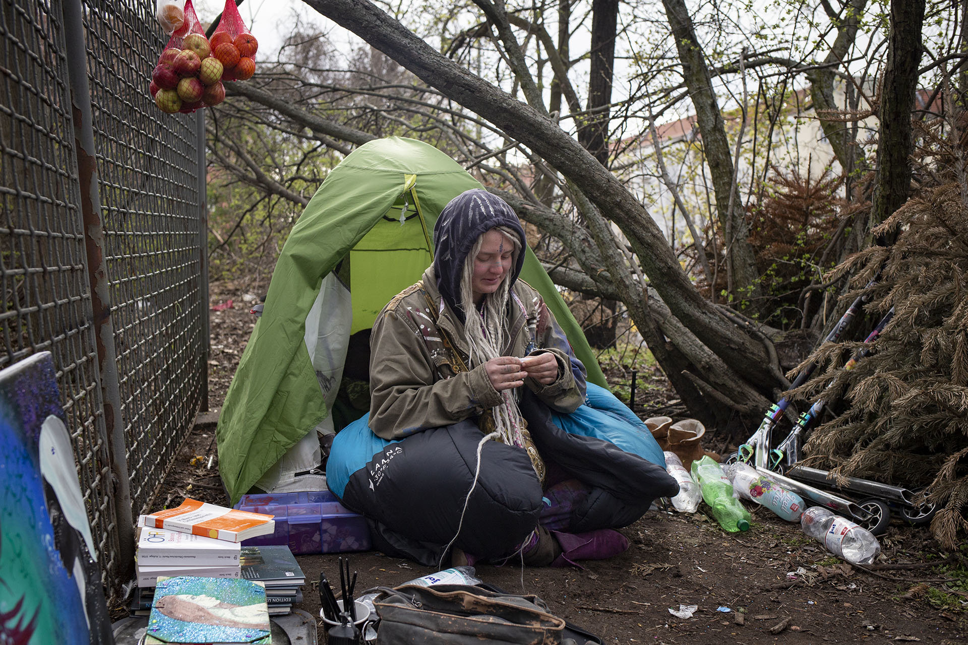 Obdachlos, Corona, Kontaktsperre