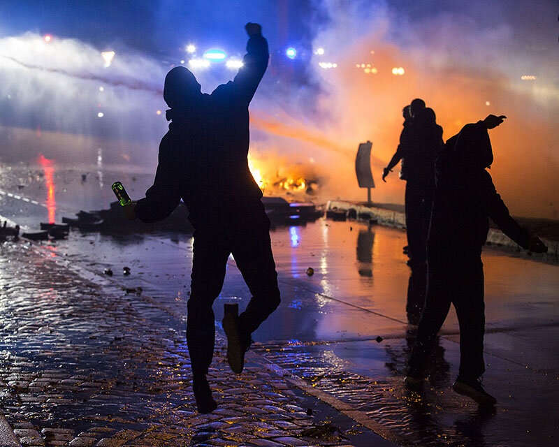 Rechtsextremistische Straftaten haben in den vergangenen Jahren stark zugenommen.  (Foto: Ralph Goldmann/picture alliance)