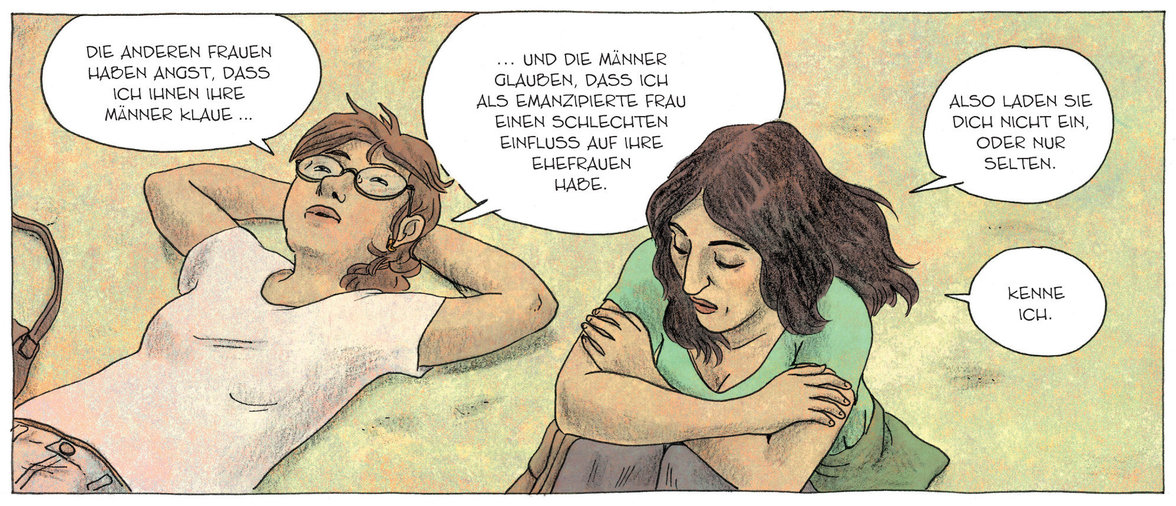Hand aufs Herz ( Illustration: Laetitia Coryn, Avant Verlag) 