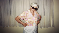 Portrait einer Rentnerin