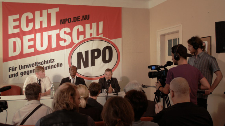 Filmszene aus "Der schwarze Nazi" Filmszene aus "Der schwarze Nazi"