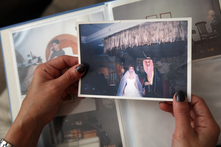 Hochzeitsfoto von Ralf Badawi und seiner Frau in Saudi-Arabien Hochzeitsfoto von Ralf Badawi und seiner Frau in Saudi-Arabien
