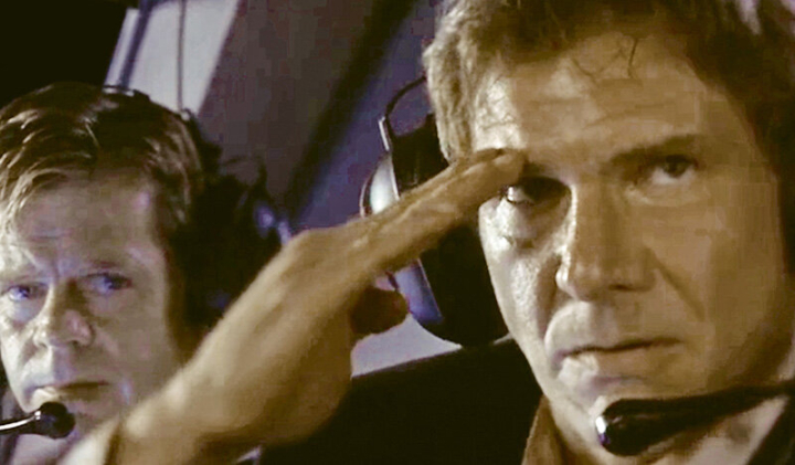 Harrison Ford als PRESIDENT JAMES MARSHALL, “Air Force One” 1997 Harrison Ford als PRESIDENT JAMES MARSHALL, “Air Force One” 1997