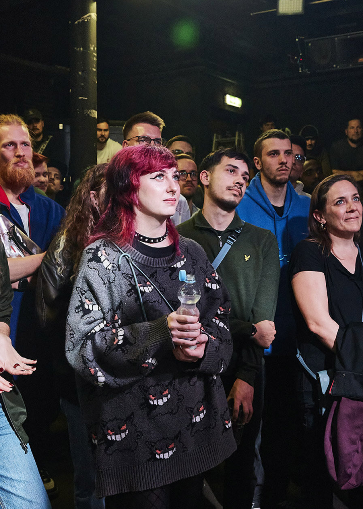 Publikum beim Rap Battle Publikum beim Rap Battle