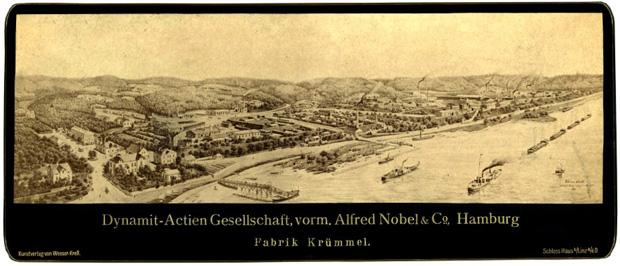 Dünn besiedelt, aber nah an Hamburg – Geesthacht erschien 1865 als ideale Lage für eine Dynamitfabrik Dünn besiedelt, aber nah an Hamburg – Geesthacht erschien 1865 als ideale Lage für eine Dynamitfabrik