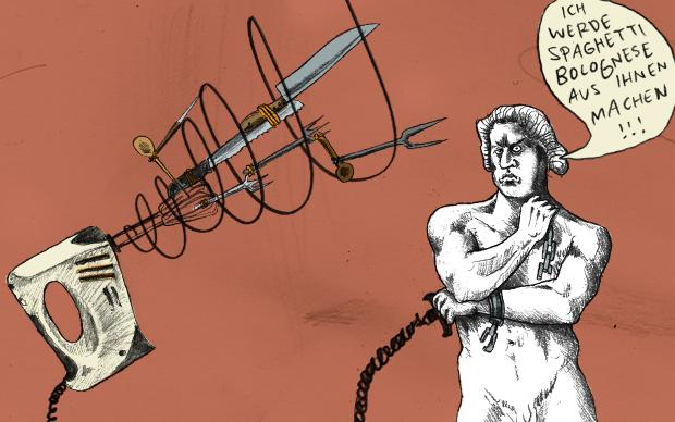 Für Karl Marx war er der Inbegriff des Arbeiters, der seine Ketten sprengt: Spartakus, der berühmte römische Sklave, zettelte einen der größten Aufstände im alten Rom an. Schlecht bewaffnet floh er im Jahr 73 v. Chr. mit rund 70 weiteren Männern aus einer Für Karl Marx war er der Inbegriff des Arbeiters, der seine Ketten sprengt: Spartakus, der berühmte römische Sklave, zettelte einen der größten Aufstände im alten Rom an. Schlecht bewaffnet floh er im Jahr 73 v. Chr. mit rund 70 weiteren Männern aus einer