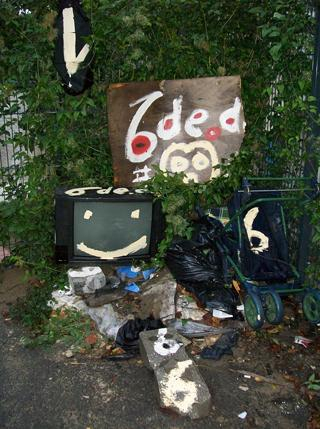 In Kunst eine glatte 6: Streetartist Reiner Brendel malte ganz Berlin mit dieser einen Zahl voll In Kunst eine glatte 6: Streetartist Reiner Brendel malte ganz Berlin mit dieser einen Zahl voll