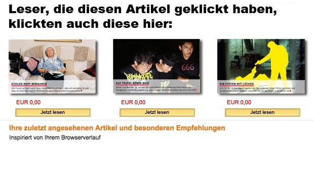 Wenn einem im Internet plötzlich dauernd Artikel, Bücher und Turnschuhe empfohlen werden, ist ein Algorithmus im Spiel Wenn einem im Internet plötzlich dauernd Artikel, Bücher und Turnschuhe empfohlen werden, ist ein Algorithmus im Spiel