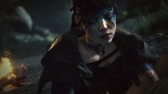 Auch das gibt es jetzt endlich: Egoshooterinnen. Hier Senua im Spiel Hellblade Auch das gibt es jetzt endlich: Egoshooterinnen. Hier Senua im Spiel Hellblade