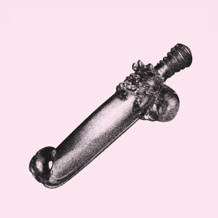 GLÄSERNER DILDO 16. JH. GLÄSERNER DILDO 16. JH.