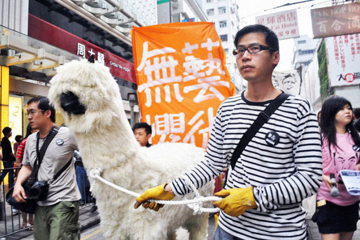 Kacey Wong und das Grass Mud Horse Kacey Wong und das Grass Mud Horse