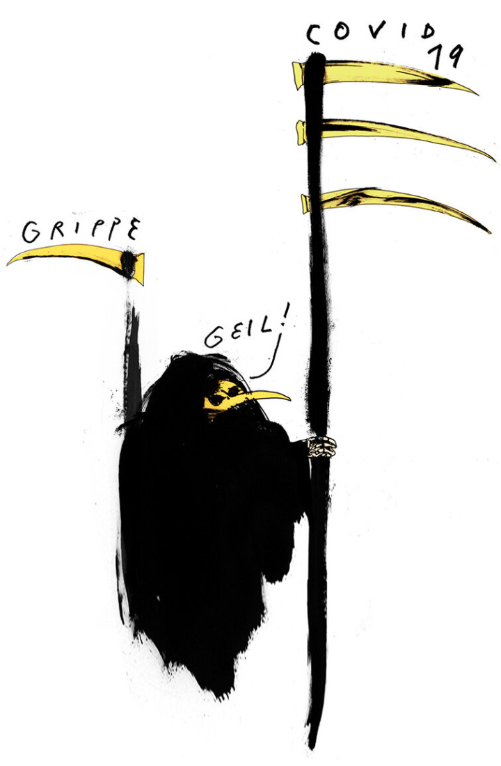 Corona, Weihnachten, Grippe Corona, Weihnachten, Grippe