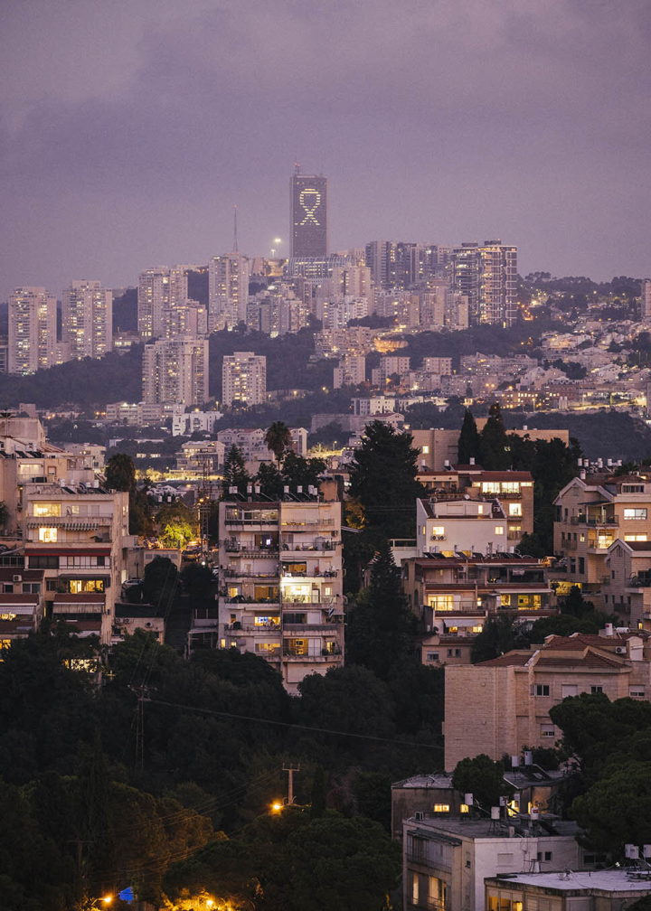 Bild von der Stadt Haifa Bild von der Stadt Haifa