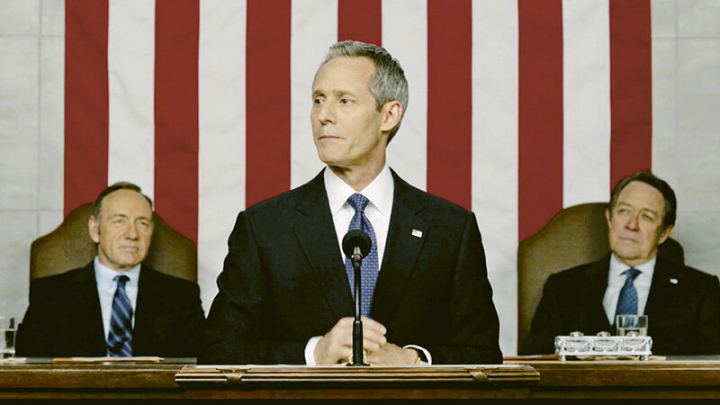 Garrett Walker als PRESIDENT MICHEL GILL in “House of Cards” 2013 Garrett Walker als PRESIDENT MICHEL GILL in “House of Cards” 2013