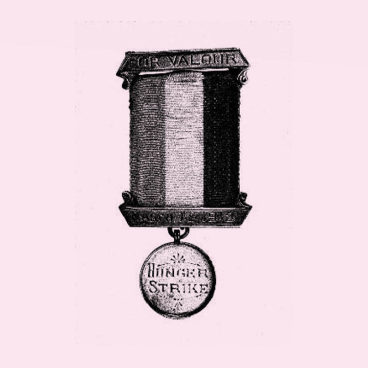HUNGER STRIKE MEDAL 1912 HUNGER STRIKE MEDAL 1912