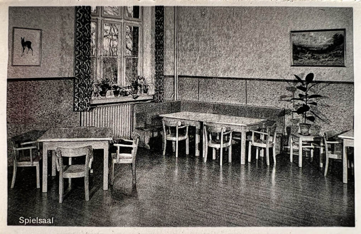 Speisesaal eines Verschickungsheims Speisesaal eines Verschickungsheims