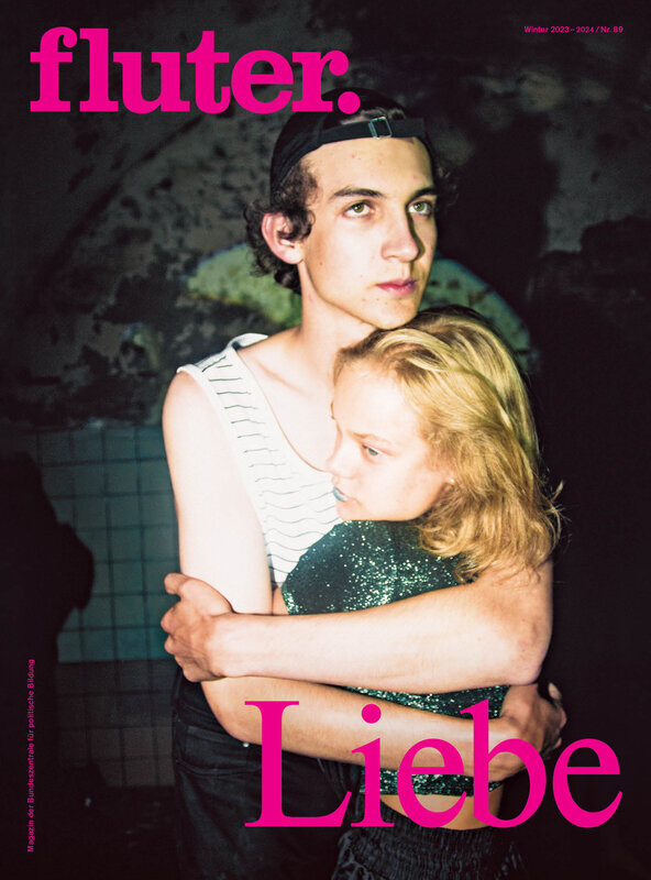 Cover des fluter-Hefts Liebe