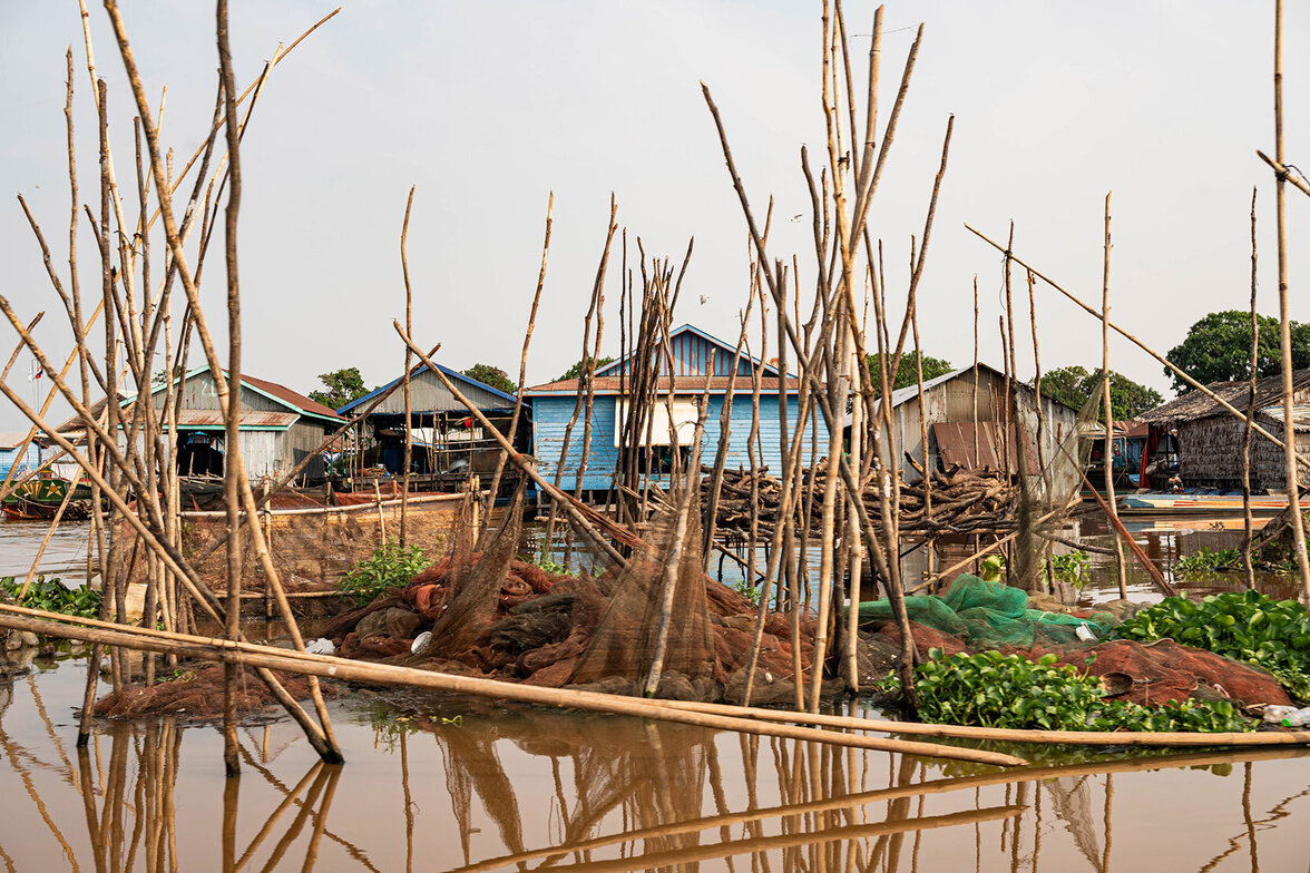 Schwimmendes Dorf auf dem Tonle Sap Schwimmendes Dorf auf dem Tonle Sap