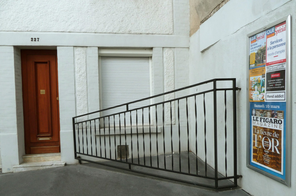 Defensive Architektur gegen Obdachlose