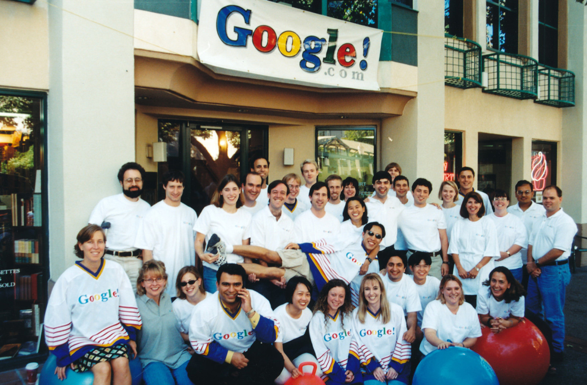 Frühes Google Team