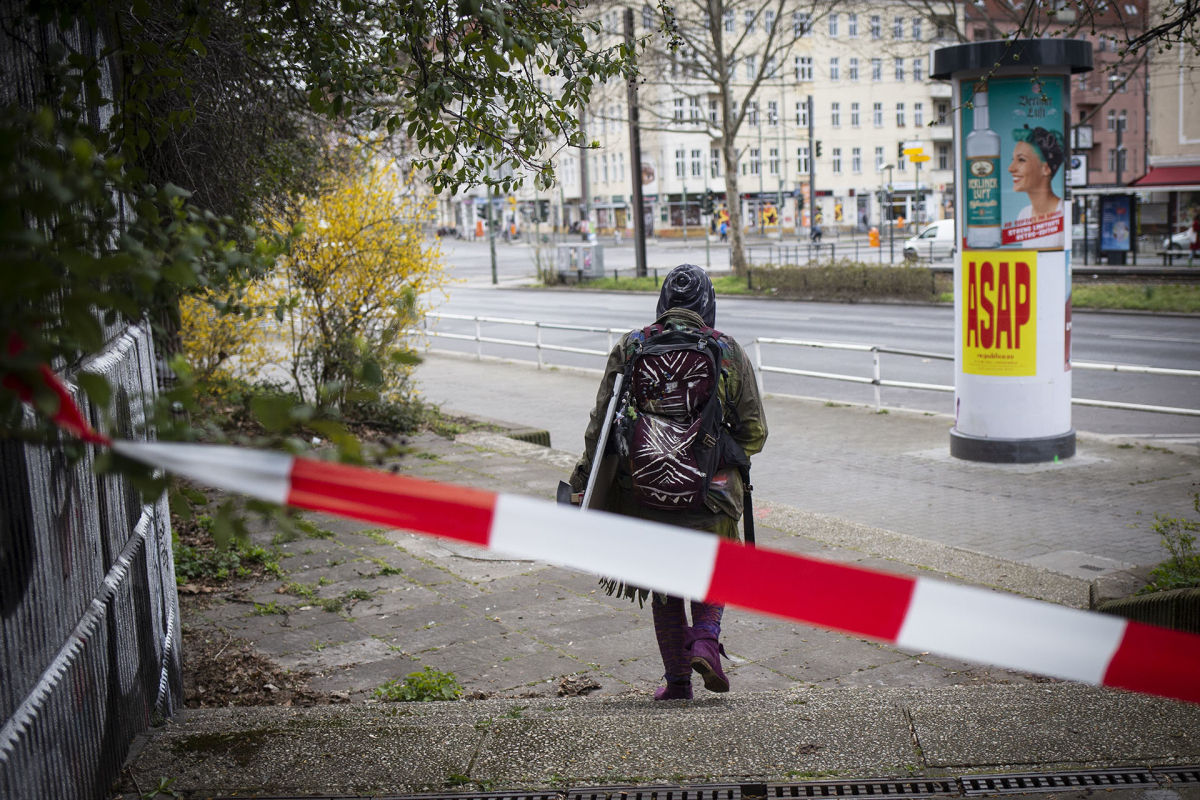 Corona, Obdachlos, Berlin, Ausgangssperre Corona, Obdachlos, Berlin, Ausgangssperre