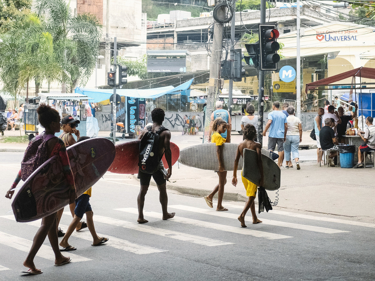 Surfer in Rio Surfer in Rio