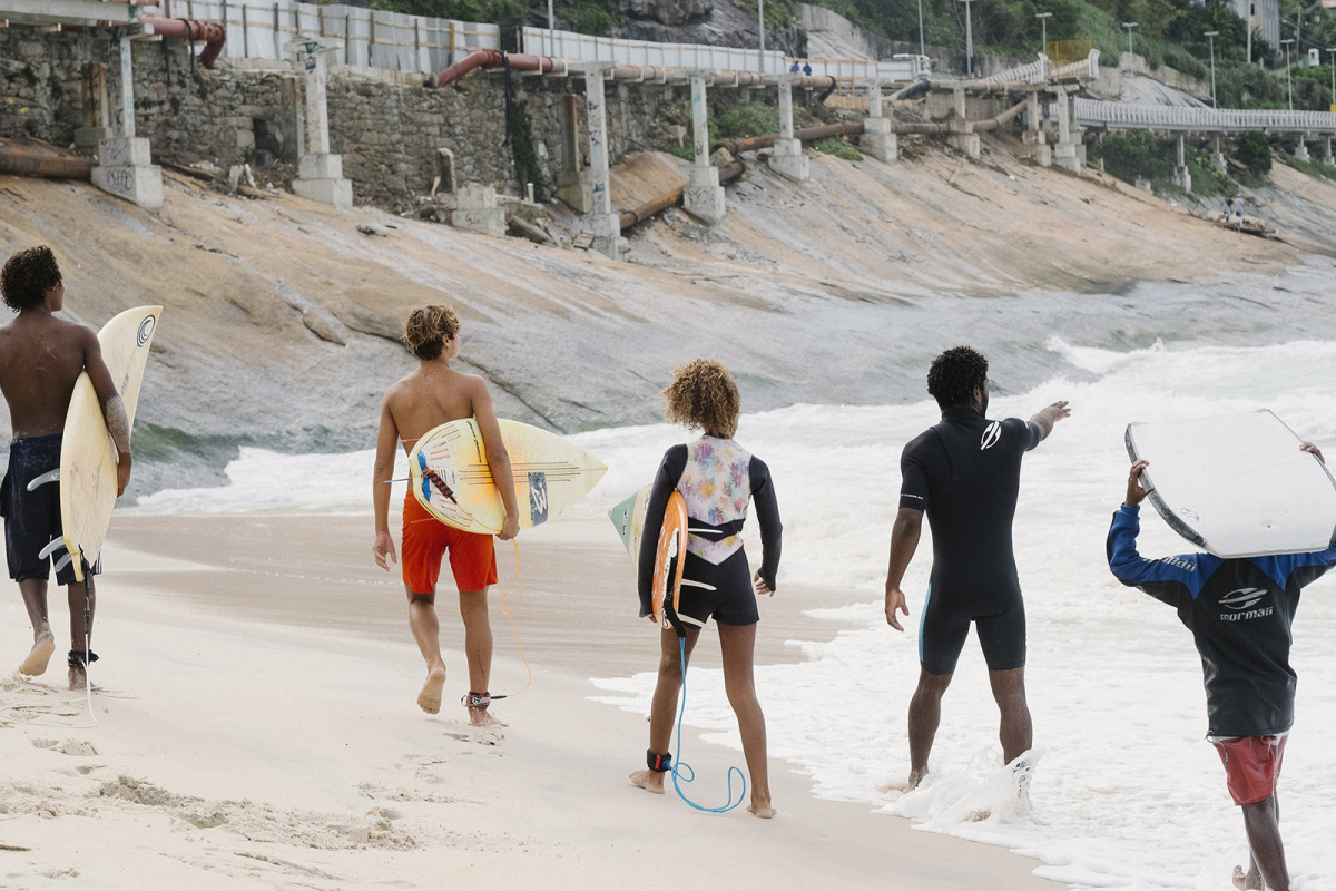 Surfer in Rio Surfer in Rio