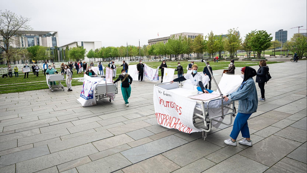Walk of Care Demo in Berlin Walk of Care Demo in Berlin