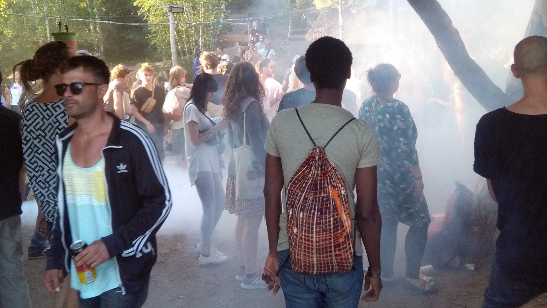 Agomo Atambire auf dem "Feel" Festival Agomo Atambire auf dem "Feel" Festival