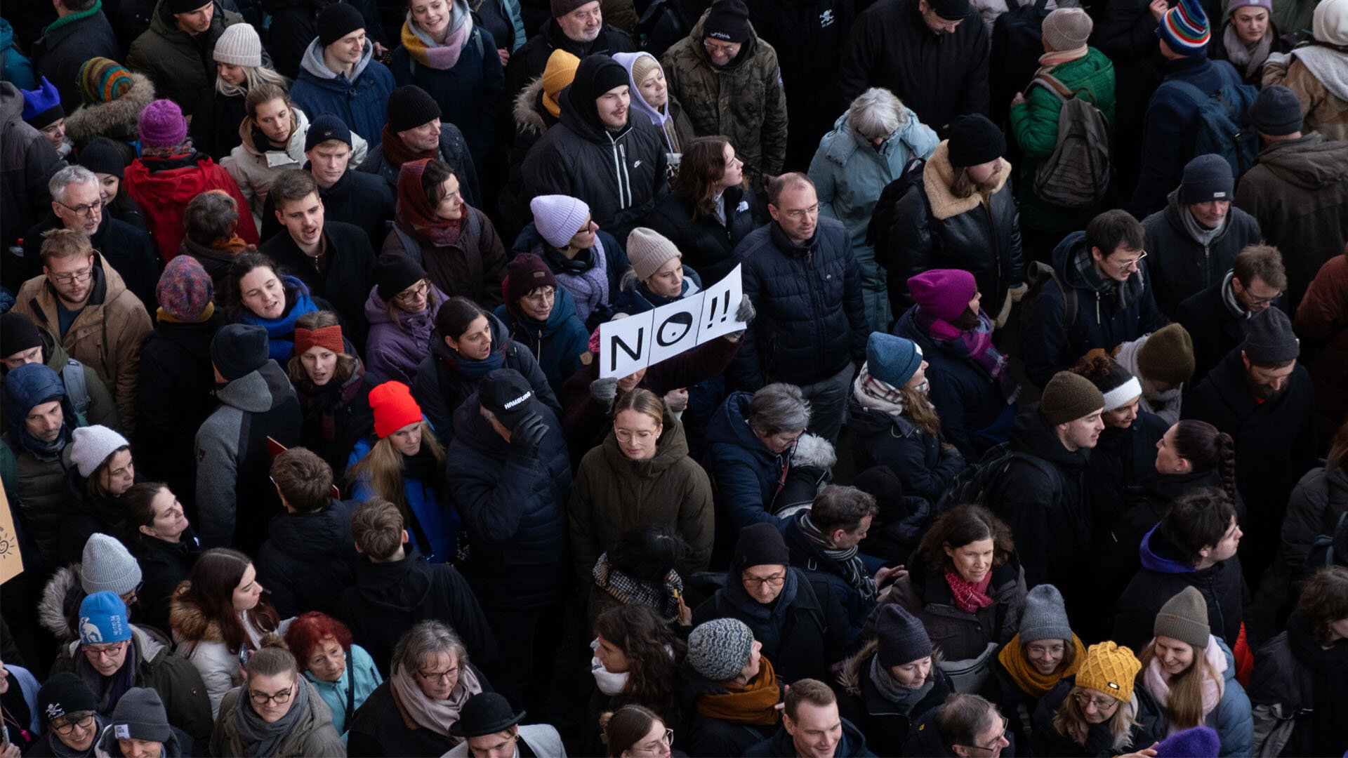 Demo gegen Rechts in Hamburg Demo gegen Rechts in Hamburg