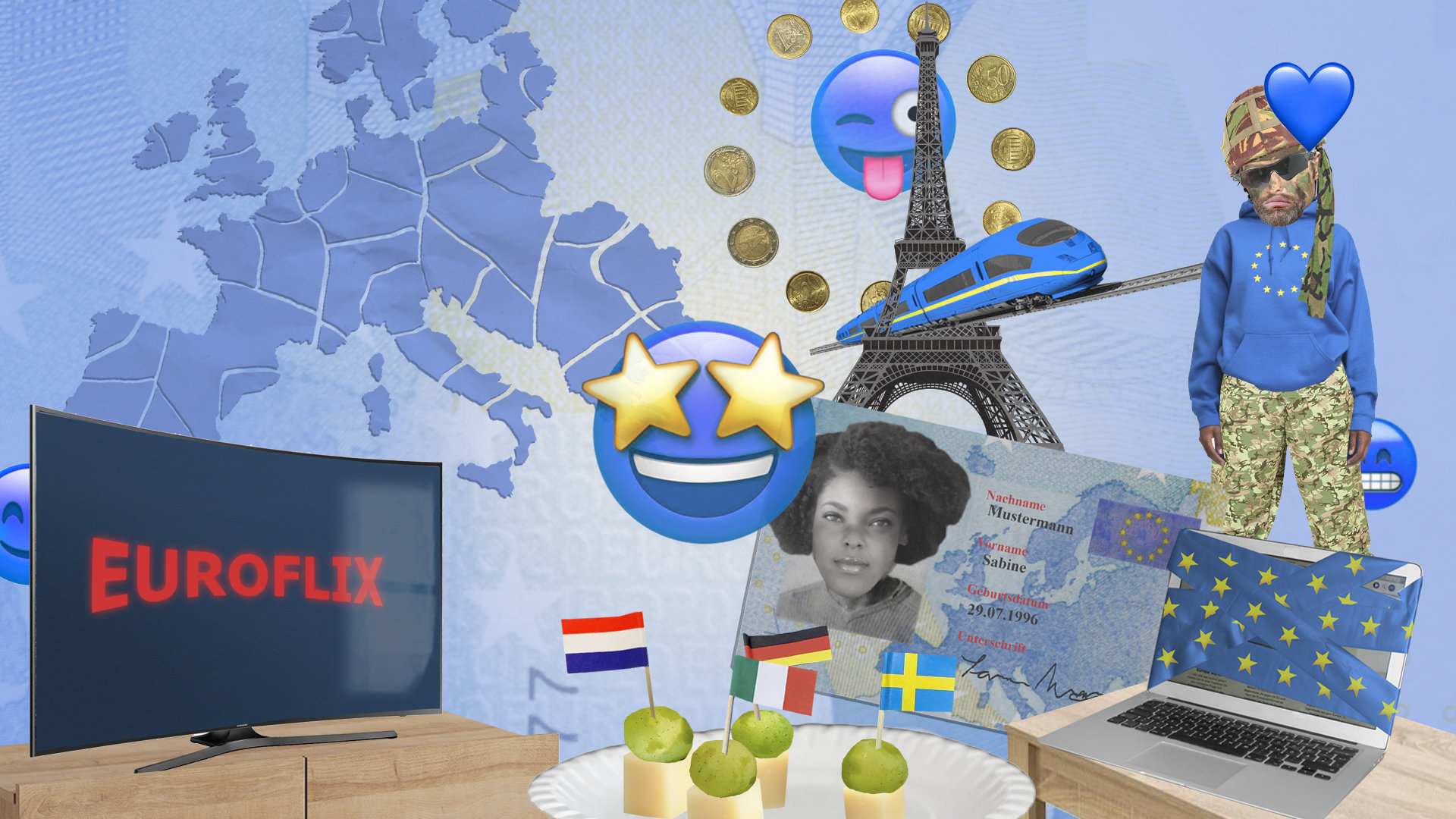 Collage Ideen für Europa Collage Ideen für Europa
