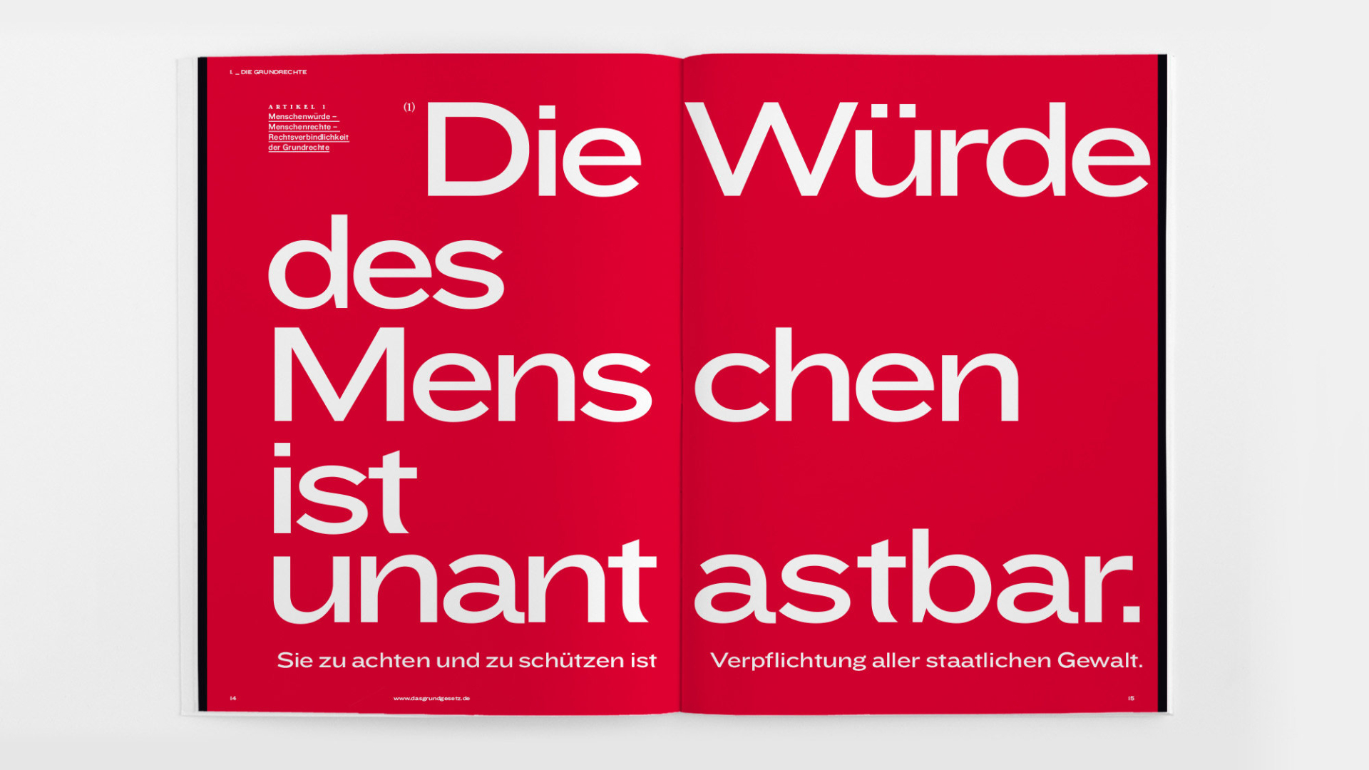 Das Grundgesetz als Magazin Das Grundgesetz als Magazin