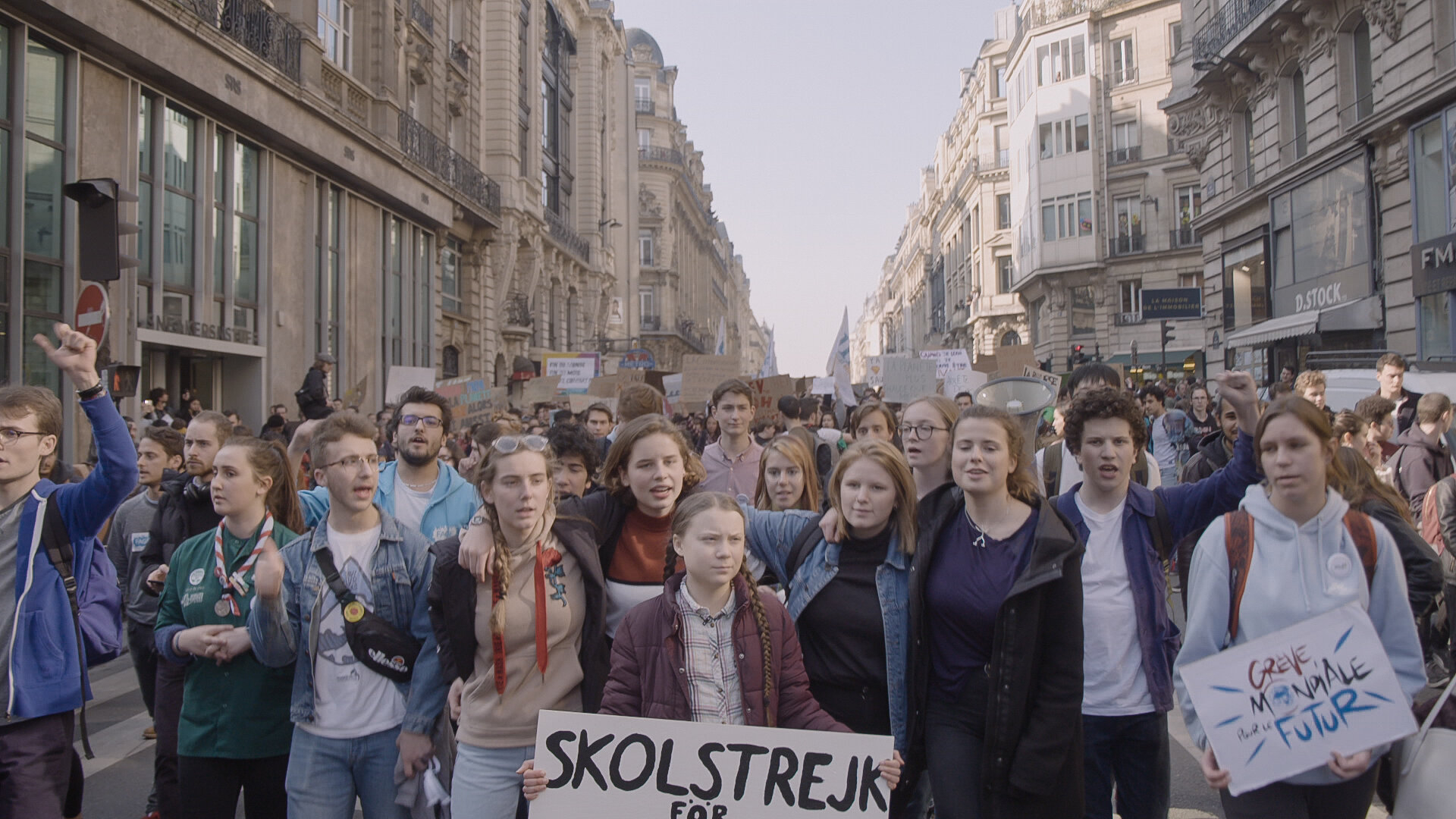 Filmszene aus der Doku "I am Greta" Filmszene aus der Doku "I am Greta"
