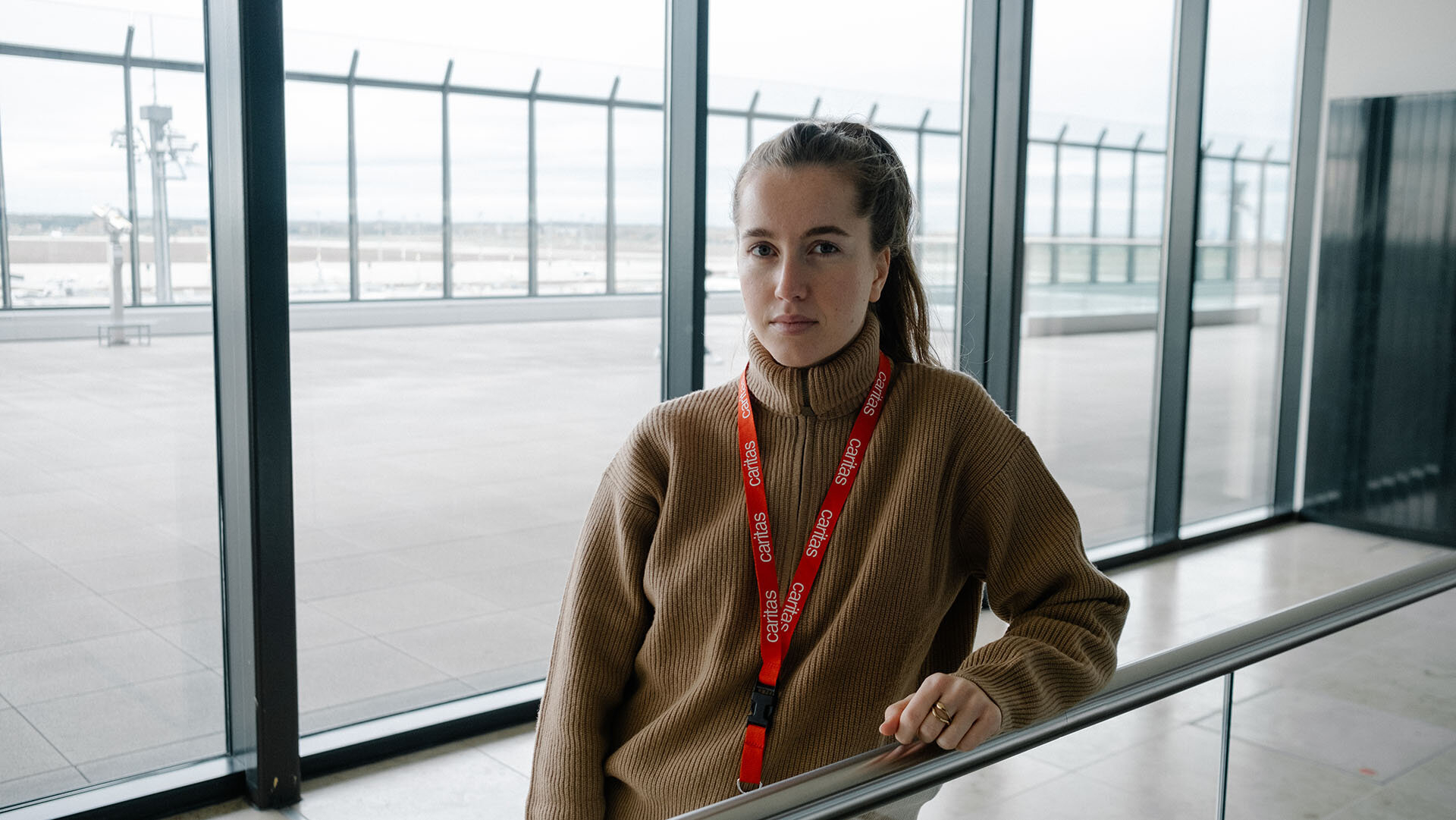 Marie am Flughafen Marie am Flughafen