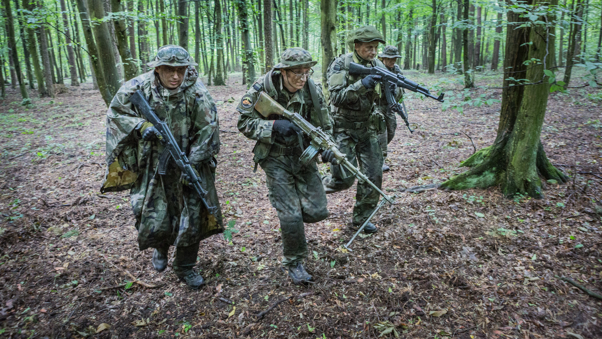 Paramilitärs in Polen