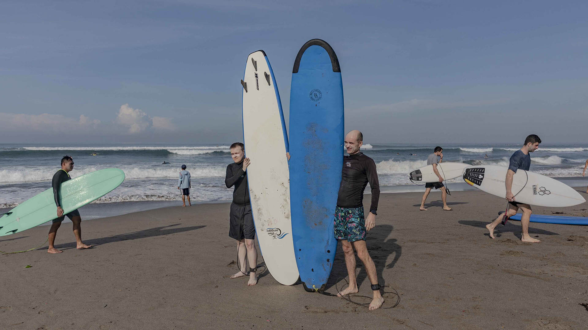 Russische Touristen auf Bali Russische Touristen auf Bali