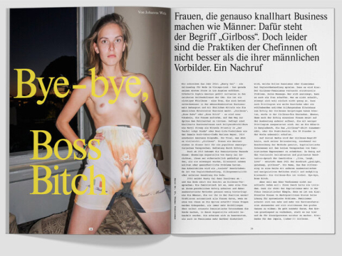 fluter Ein Nachruf auf den Girlboss