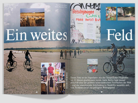 Auf dem Tempelhofer Feld treffen sich Stadtentwicklung, Naturschutz und Angst vor Gentrifizierung