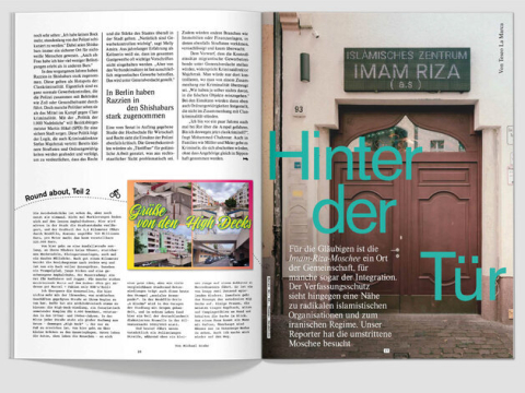 Wir haben die umstrittene Imam-Riza-Moschee besucht